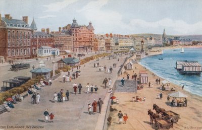 Die Esplanade, Weymouth von Alfred Robert Quinton